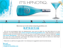 Tablet Screenshot of hpnotiq.granitbleu.com